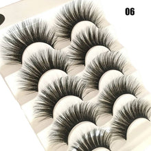 Charger l&#39;image dans la galerie, Faux cils 3D 5 Paires