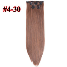 Charger l&#39;image dans la galerie, Longs droits Extensions de cheveux 16 clips