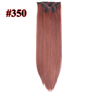 Longs droits Extensions de cheveux 16 clips