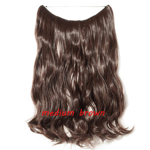 extension fil Invisible vague ou droite