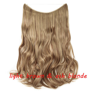 extension fil Invisible vague ou droite