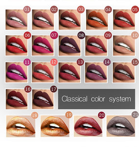 Rouge à lèvre Waterproof Nude mat velours