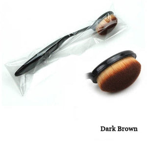 brosse à dents forme ovale