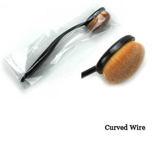 brosse à dents forme ovale