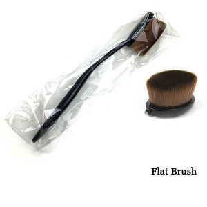 brosse à dents forme ovale