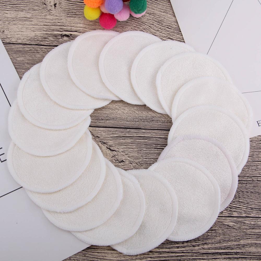 Ensemble Réutilisable Coton Démaquillants Avec Sac Lavable