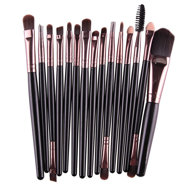 Pinceaux De Maquillage Kit 15 Pinceaux