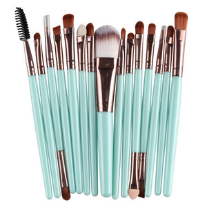 Pinceaux De Maquillage Kit 15 Pinceaux