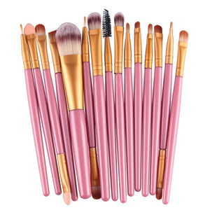 Pinceaux De Maquillage Kit 15 Pinceaux