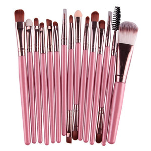Pinceaux De Maquillage Kit 15 Pinceaux