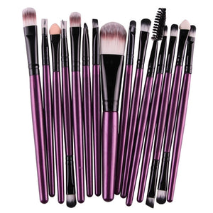 Pinceaux De Maquillage Kit 15 Pinceaux