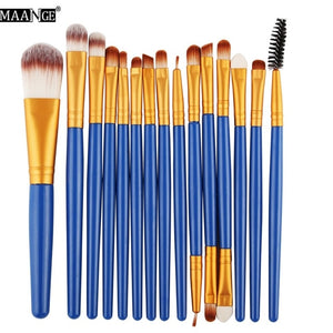 Pinceaux De Maquillage Kit 15 Pinceaux