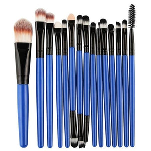 Pinceaux De Maquillage Kit 15 Pinceaux