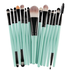 Pinceaux De Maquillage Kit 15 Pinceaux