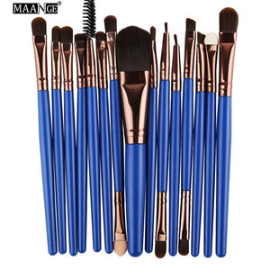 Pinceaux De Maquillage Kit 15 Pinceaux