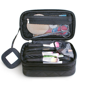 Sac cosmétique double