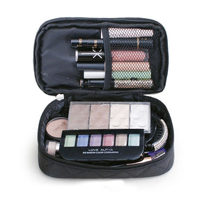 Sac cosmétique double