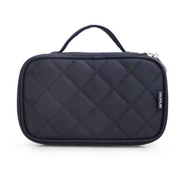Sac cosmétique double