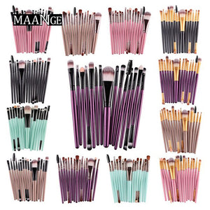 Pinceaux De Maquillage Kit 15 Pinceaux