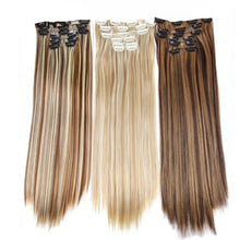 Charger l&#39;image dans la galerie, Longs droits Extensions de cheveux 16 clips