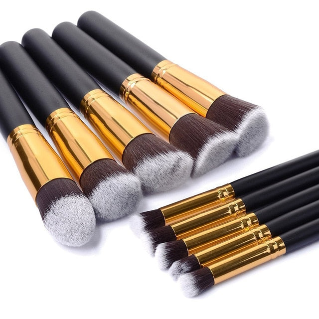 Kit de pinceaux de maquillage