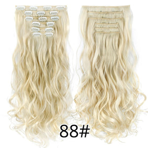 Extension de Cheveux vague 16 Clips